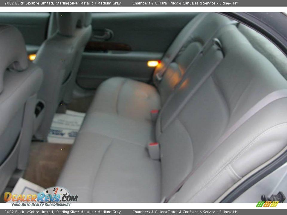 2002 Buick LeSabre Limited Sterling Silver Metallic / Medium Gray Photo #14