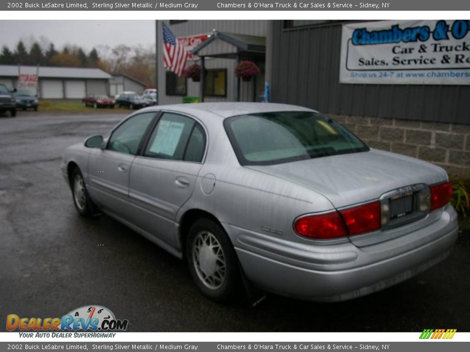 2002 Buick LeSabre Limited Sterling Silver Metallic / Medium Gray Photo #15