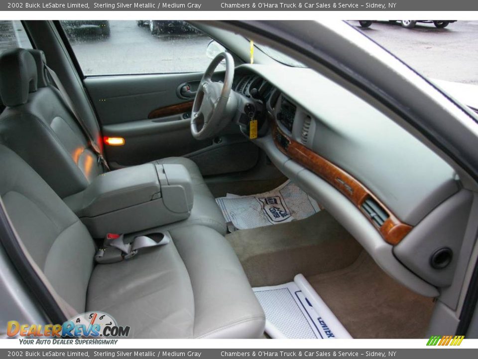 2002 Buick LeSabre Limited Sterling Silver Metallic / Medium Gray Photo #18