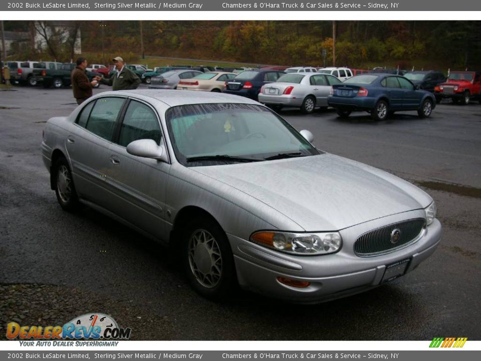 2002 Buick LeSabre Limited Sterling Silver Metallic / Medium Gray Photo #21