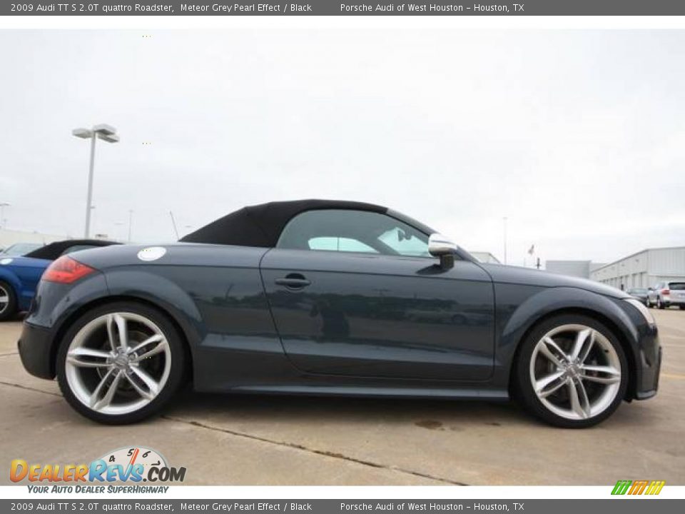 2009 Audi TT S 2.0T quattro Roadster Meteor Grey Pearl Effect / Black Photo #2