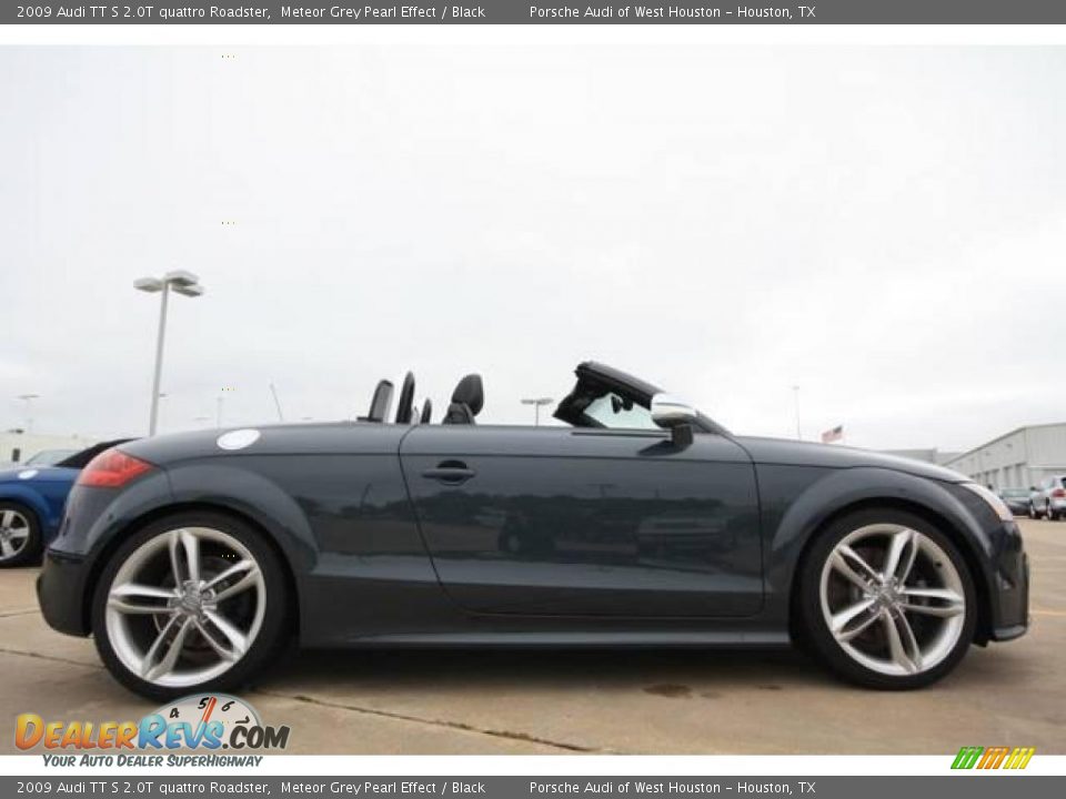2009 Audi TT S 2.0T quattro Roadster Meteor Grey Pearl Effect / Black Photo #4