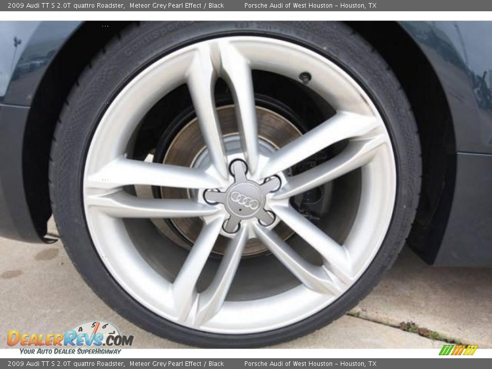2009 Audi TT S 2.0T quattro Roadster Meteor Grey Pearl Effect / Black Photo #5