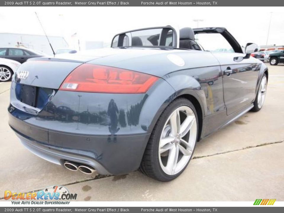 2009 Audi TT S 2.0T quattro Roadster Meteor Grey Pearl Effect / Black Photo #6