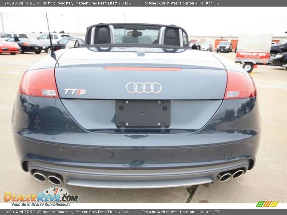 2009 Audi TT S 2.0T quattro Roadster Meteor Grey Pearl Effect / Black Photo #7