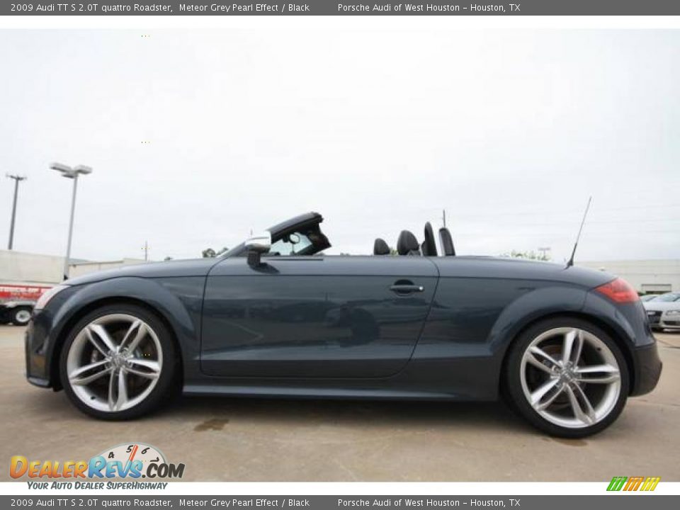 2009 Audi TT S 2.0T quattro Roadster Meteor Grey Pearl Effect / Black Photo #8