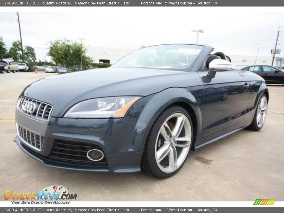2009 Audi TT S 2.0T quattro Roadster Meteor Grey Pearl Effect / Black Photo #9
