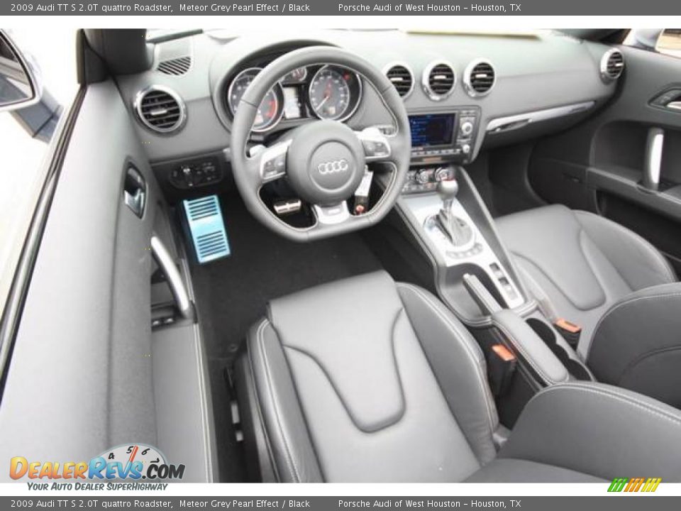 2009 Audi TT S 2.0T quattro Roadster Meteor Grey Pearl Effect / Black Photo #10