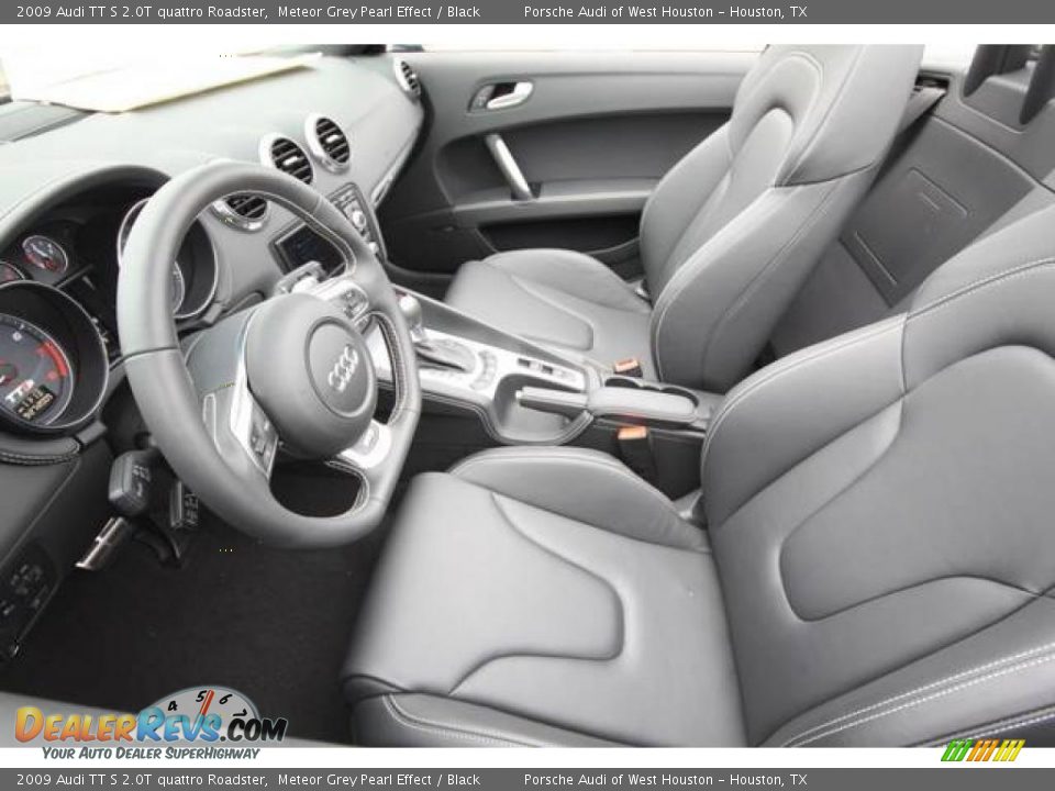2009 Audi TT S 2.0T quattro Roadster Meteor Grey Pearl Effect / Black Photo #11
