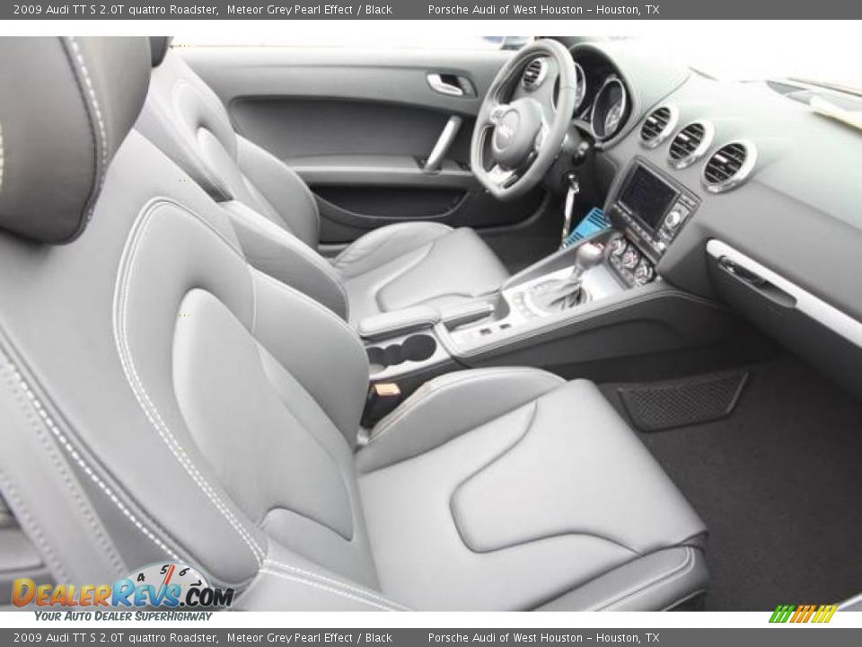 2009 Audi TT S 2.0T quattro Roadster Meteor Grey Pearl Effect / Black Photo #12