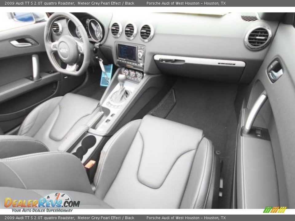 2009 Audi TT S 2.0T quattro Roadster Meteor Grey Pearl Effect / Black Photo #13