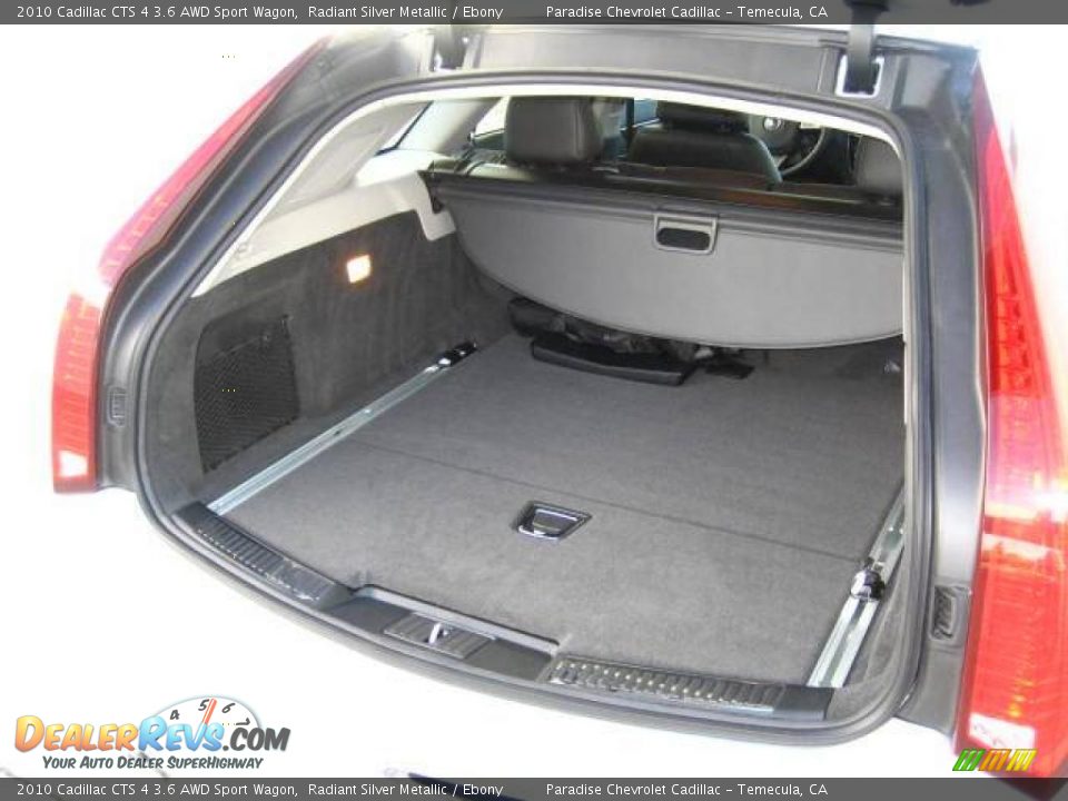 2010 Cadillac CTS 4 3.6 AWD Sport Wagon Radiant Silver Metallic / Ebony Photo #14
