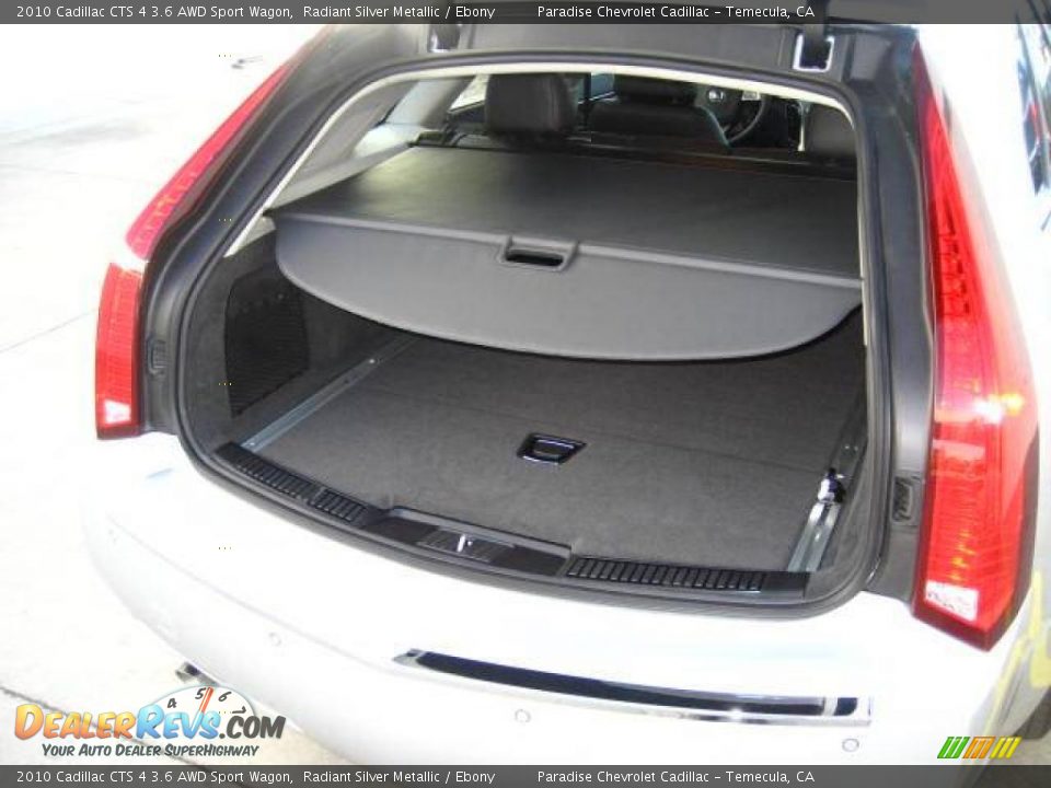 2010 Cadillac CTS 4 3.6 AWD Sport Wagon Radiant Silver Metallic / Ebony Photo #15