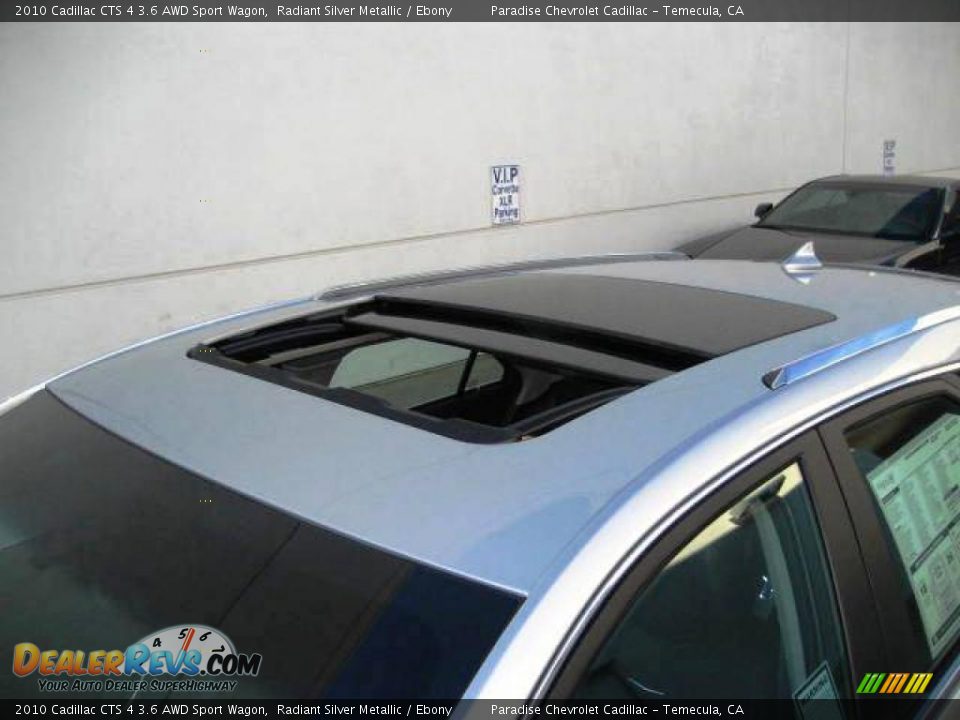 2010 Cadillac CTS 4 3.6 AWD Sport Wagon Radiant Silver Metallic / Ebony Photo #22