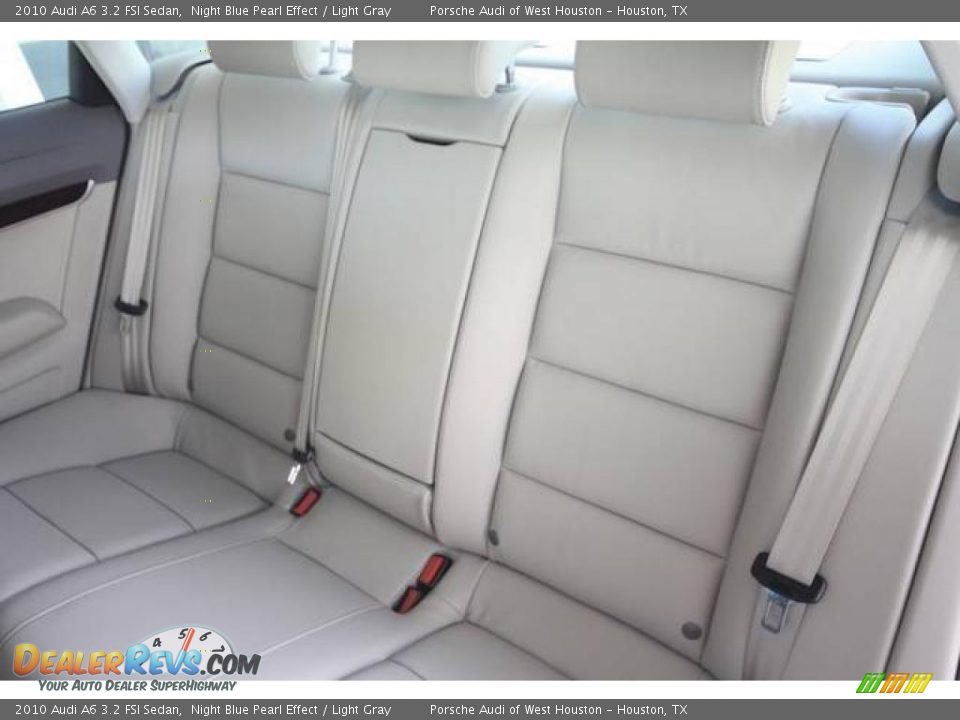 2010 Audi A6 3.2 FSI Sedan Night Blue Pearl Effect / Light Gray Photo #6