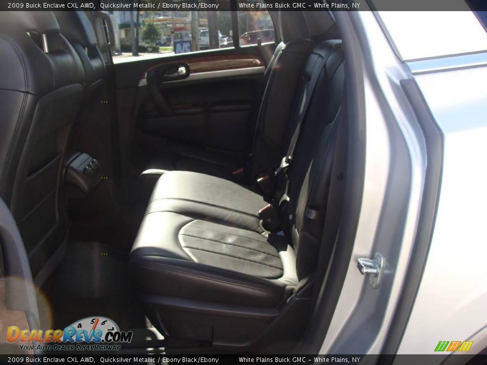 2009 Buick Enclave CXL AWD Quicksilver Metallic / Ebony Black/Ebony Photo #19