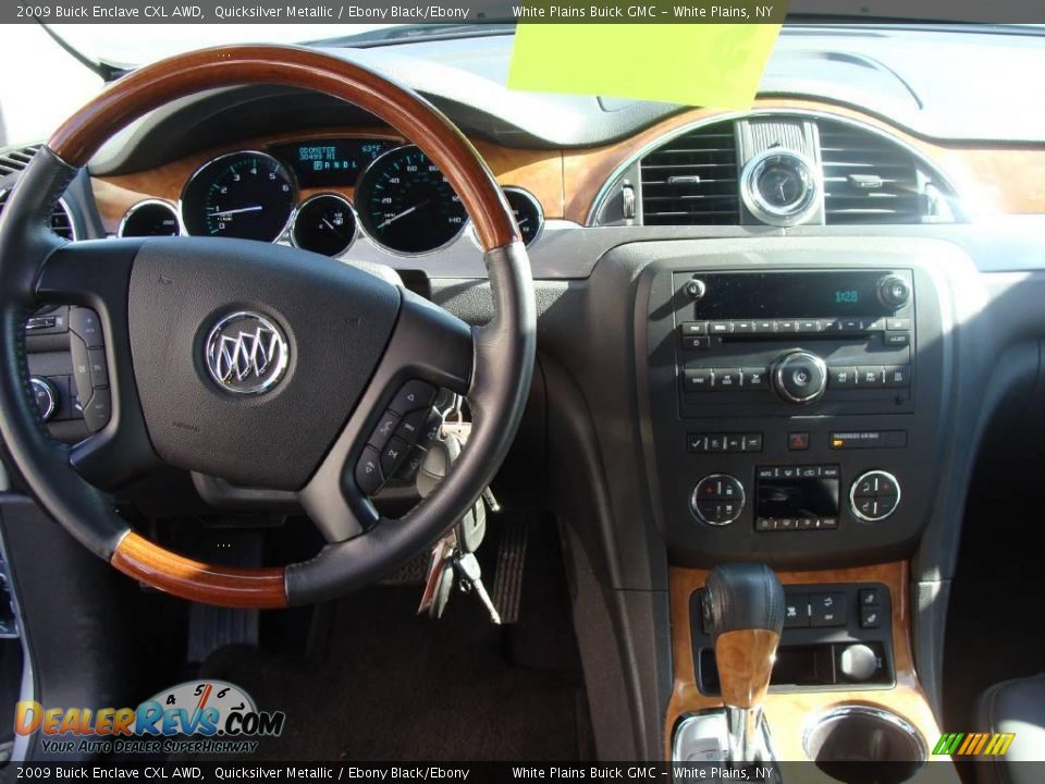 2009 Buick Enclave CXL AWD Quicksilver Metallic / Ebony Black/Ebony Photo #20