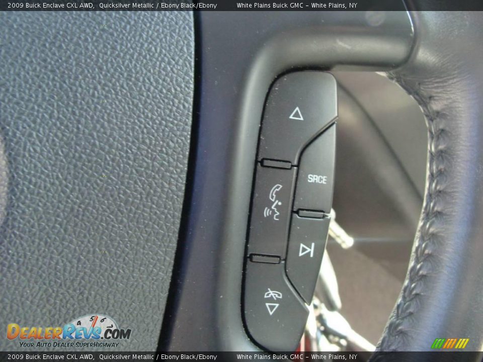 2009 Buick Enclave CXL AWD Quicksilver Metallic / Ebony Black/Ebony Photo #26
