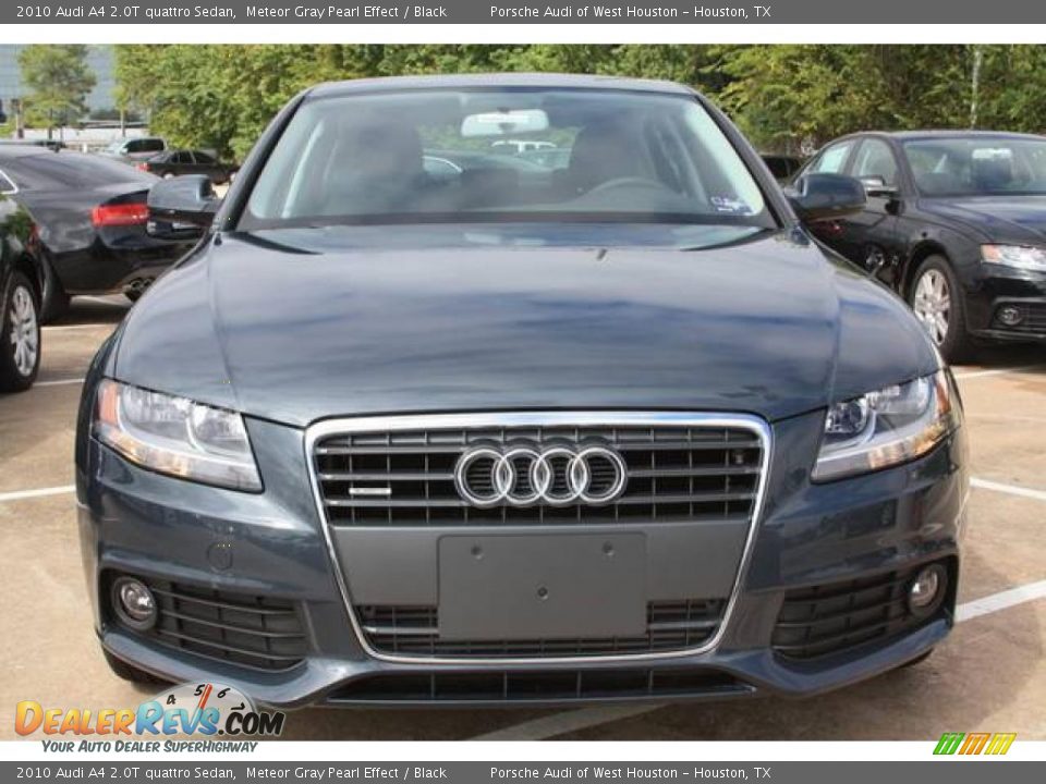 2010 Audi A4 2.0T quattro Sedan Meteor Gray Pearl Effect / Black Photo #2