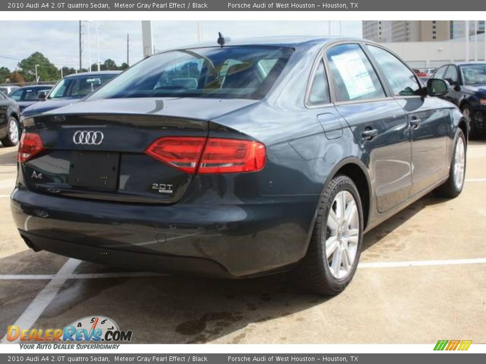 2010 Audi A4 2.0T quattro Sedan Meteor Gray Pearl Effect / Black Photo #3