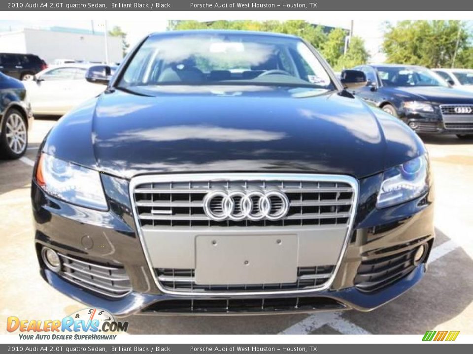 2010 Audi A4 2.0T quattro Sedan Brilliant Black / Black Photo #2