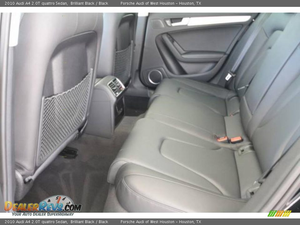 2010 Audi A4 2.0T quattro Sedan Brilliant Black / Black Photo #11