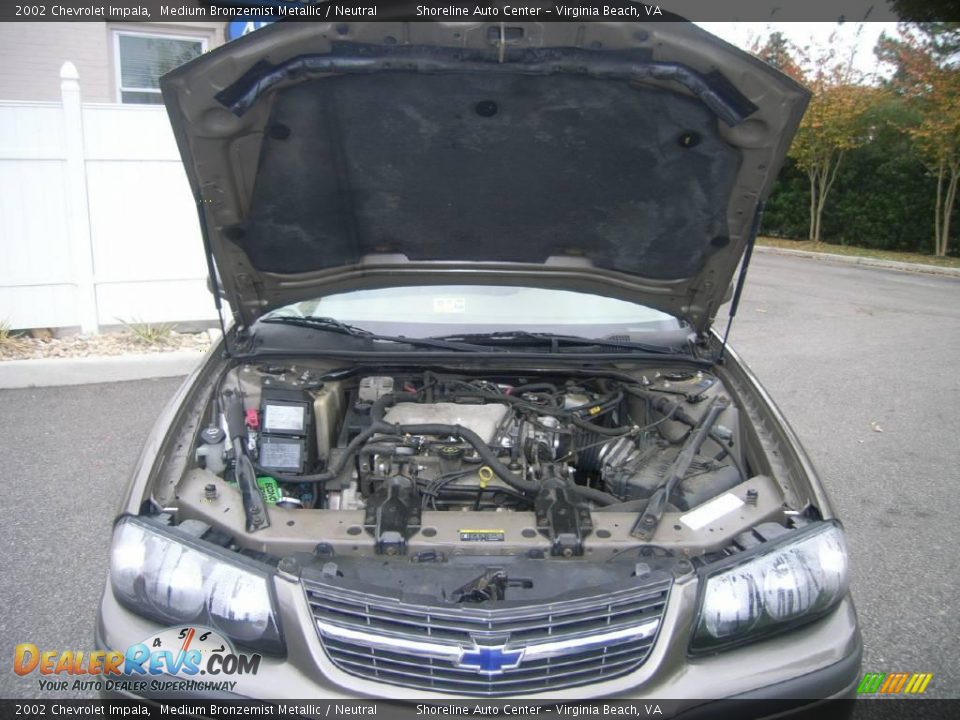 2002 Chevrolet Impala Medium Bronzemist Metallic / Neutral Photo #15