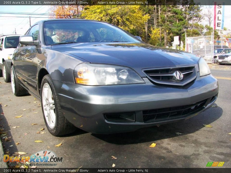2003 Acura CL 3.2 Type S Anthracite Gray Metallic / Ebony Photo #1