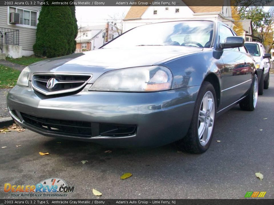 2003 Acura CL 3.2 Type S Anthracite Gray Metallic / Ebony Photo #2