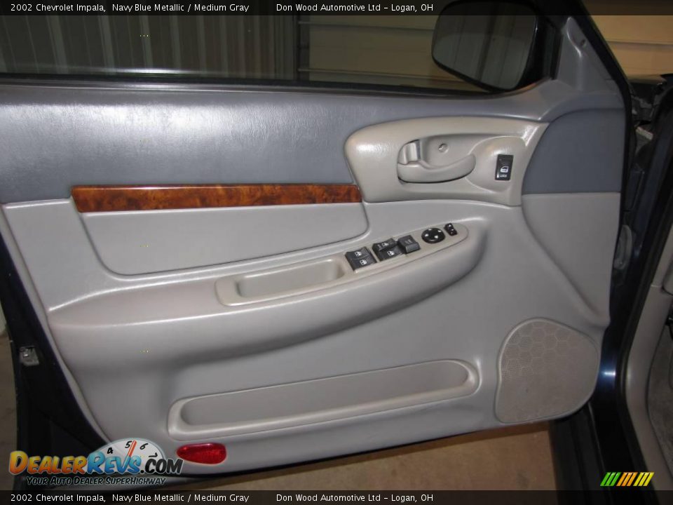 2002 Chevrolet Impala Navy Blue Metallic / Medium Gray Photo #19