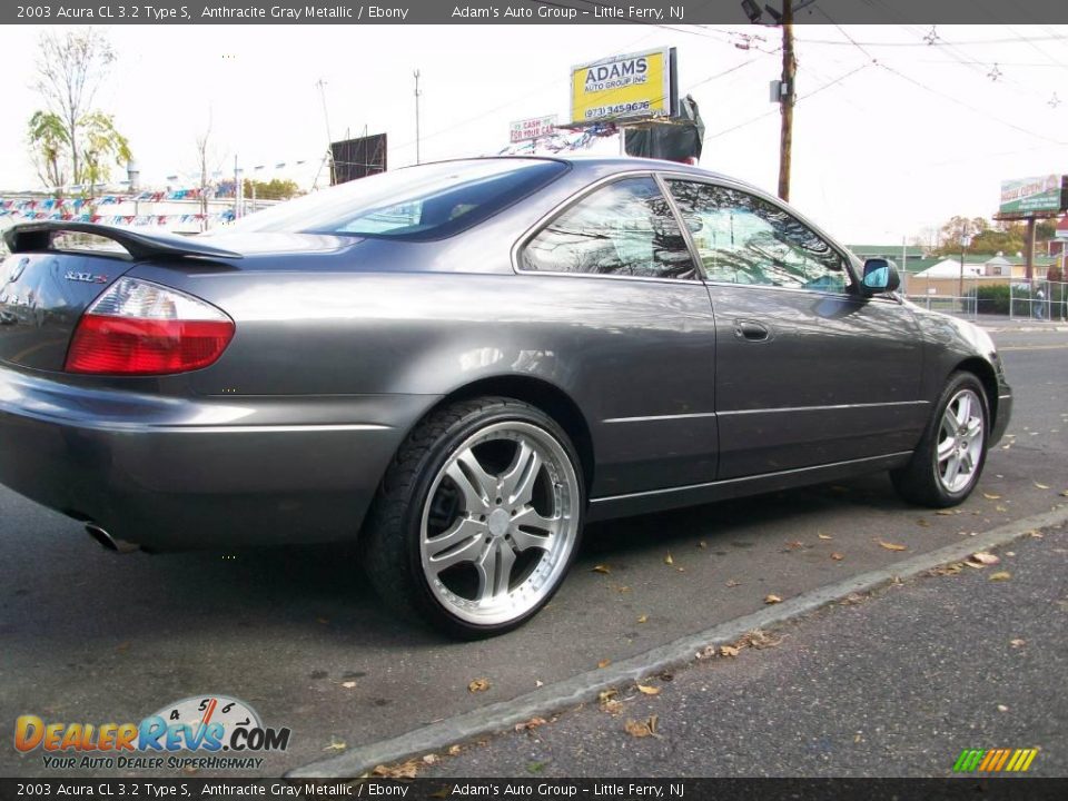 2003 Acura CL 3.2 Type S Anthracite Gray Metallic / Ebony Photo #4