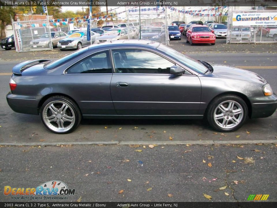 2003 Acura CL 3.2 Type S Anthracite Gray Metallic / Ebony Photo #5