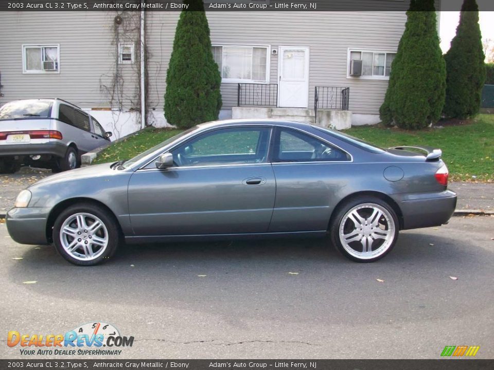 2003 Acura CL 3.2 Type S Anthracite Gray Metallic / Ebony Photo #6