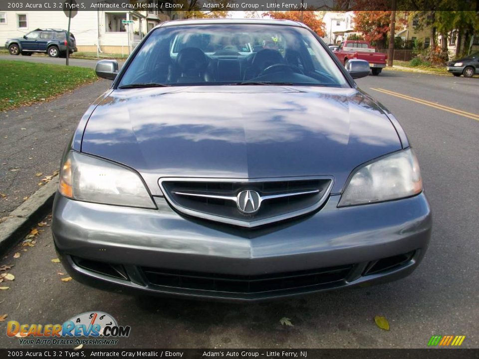 2003 Acura CL 3.2 Type S Anthracite Gray Metallic / Ebony Photo #7