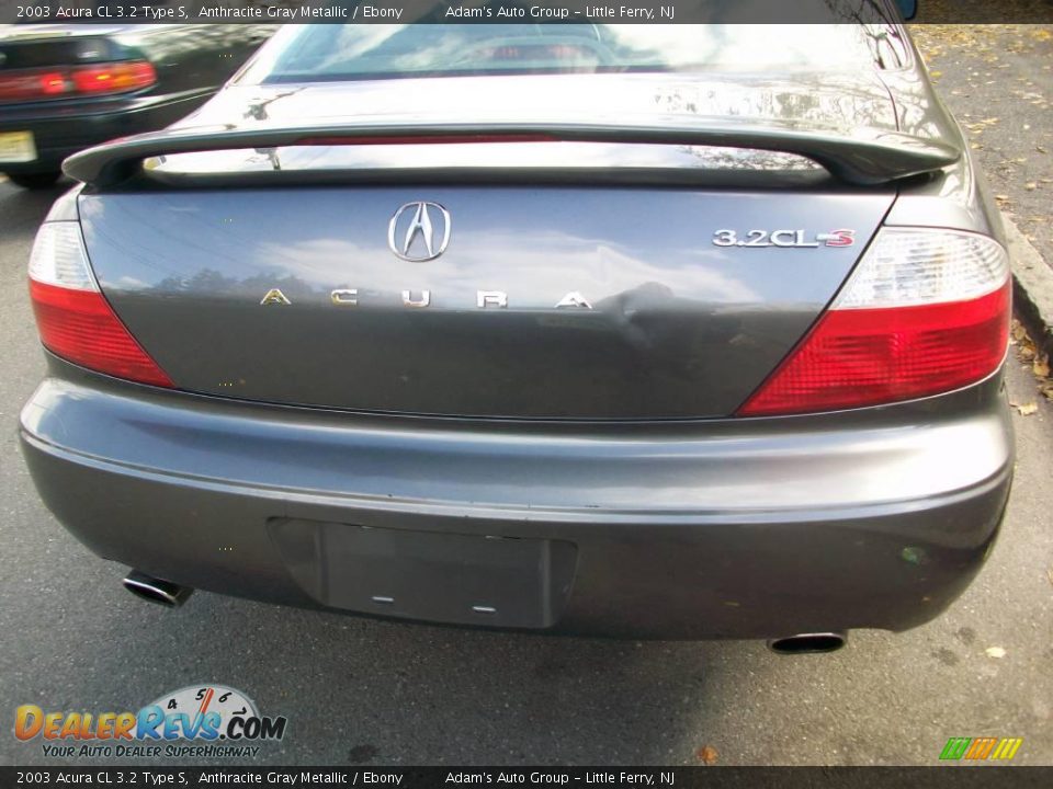 2003 Acura CL 3.2 Type S Anthracite Gray Metallic / Ebony Photo #8
