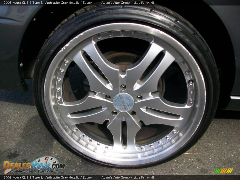 2003 Acura CL 3.2 Type S Anthracite Gray Metallic / Ebony Photo #9