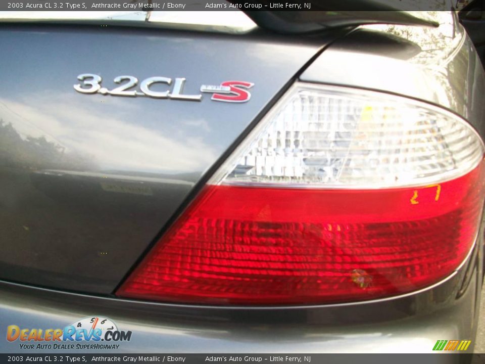 2003 Acura CL 3.2 Type S Anthracite Gray Metallic / Ebony Photo #10