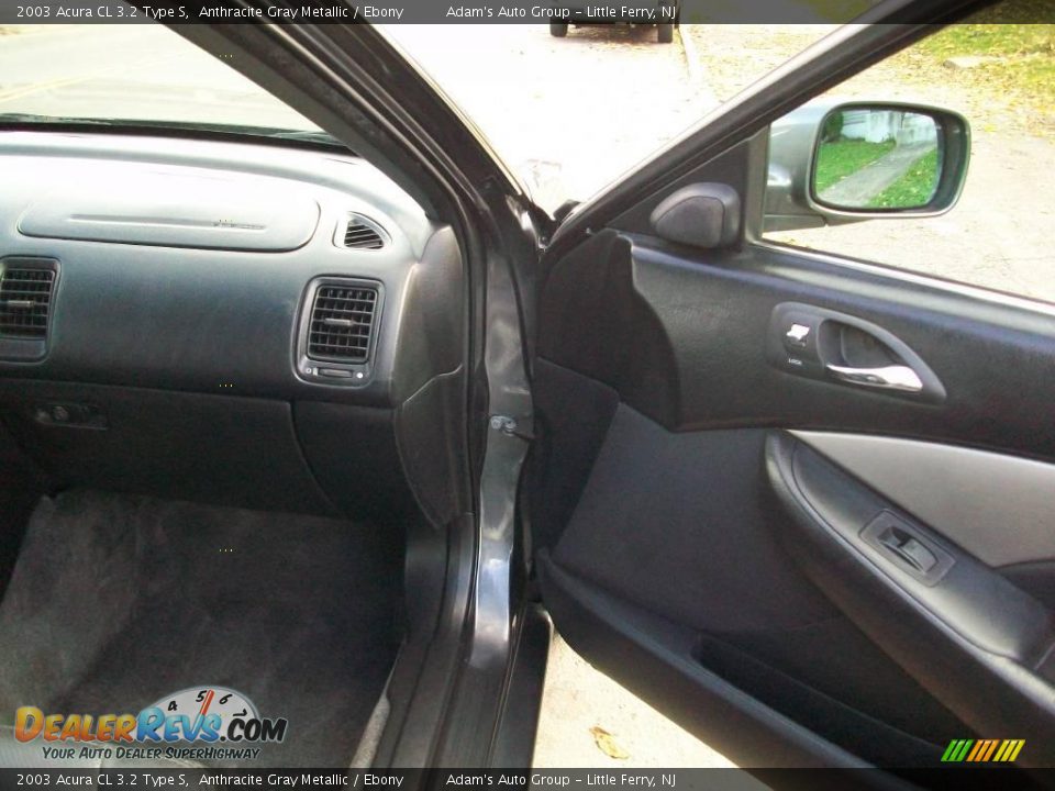 2003 Acura CL 3.2 Type S Anthracite Gray Metallic / Ebony Photo #11