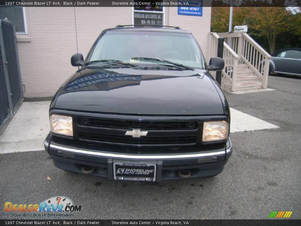 1997 Chevrolet Blazer LT 4x4 Black / Dark Pewter Photo #1