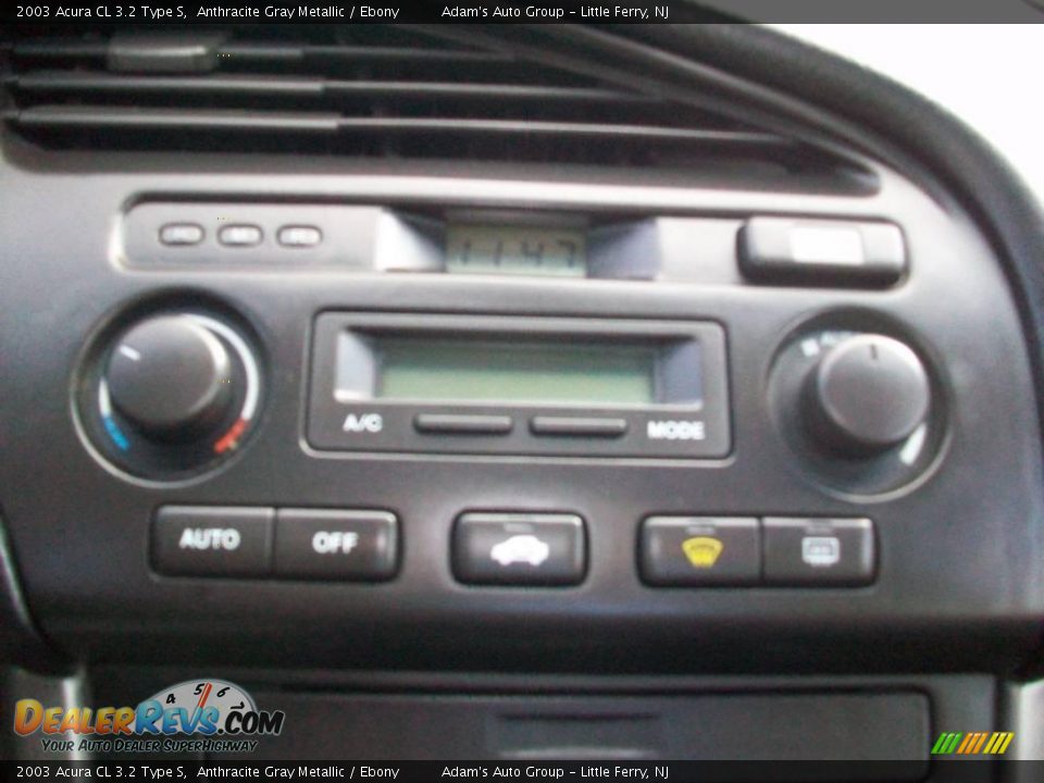 2003 Acura CL 3.2 Type S Anthracite Gray Metallic / Ebony Photo #14