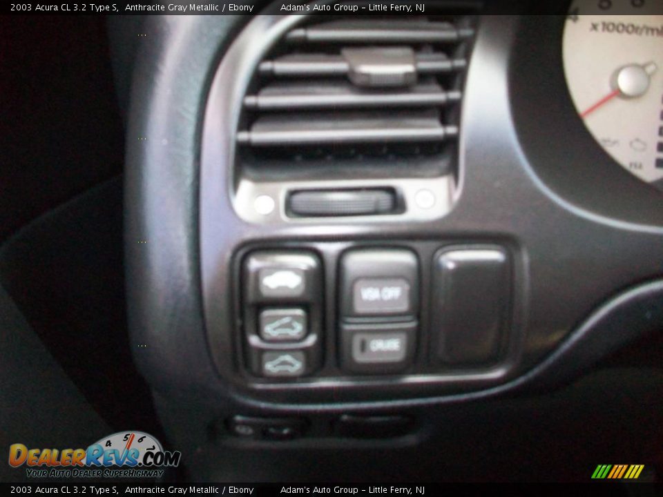 2003 Acura CL 3.2 Type S Anthracite Gray Metallic / Ebony Photo #18