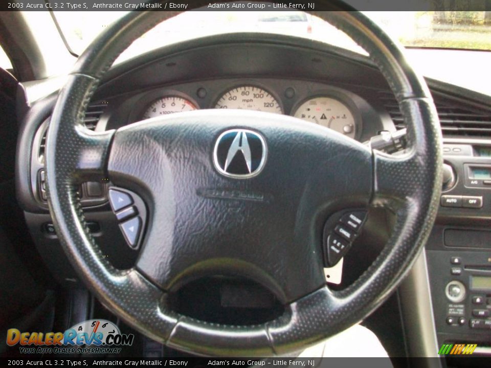 2003 Acura CL 3.2 Type S Anthracite Gray Metallic / Ebony Photo #20