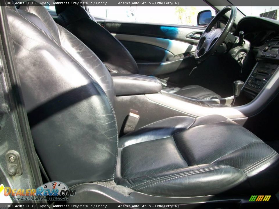 2003 Acura CL 3.2 Type S Anthracite Gray Metallic / Ebony Photo #21