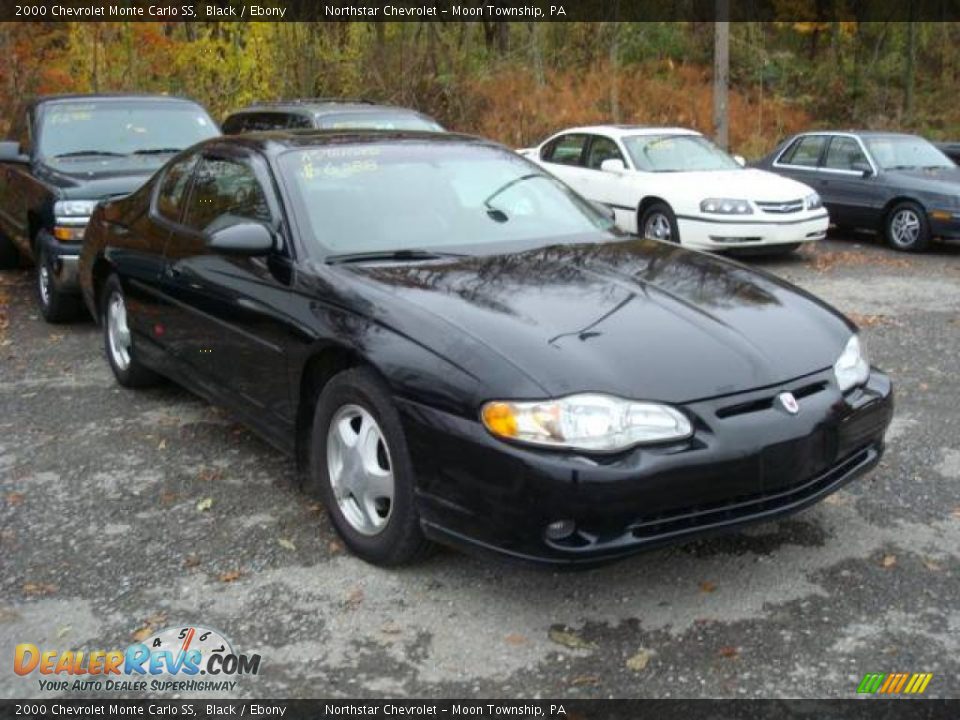 2000 Chevrolet Monte Carlo SS Black / Ebony Photo #1