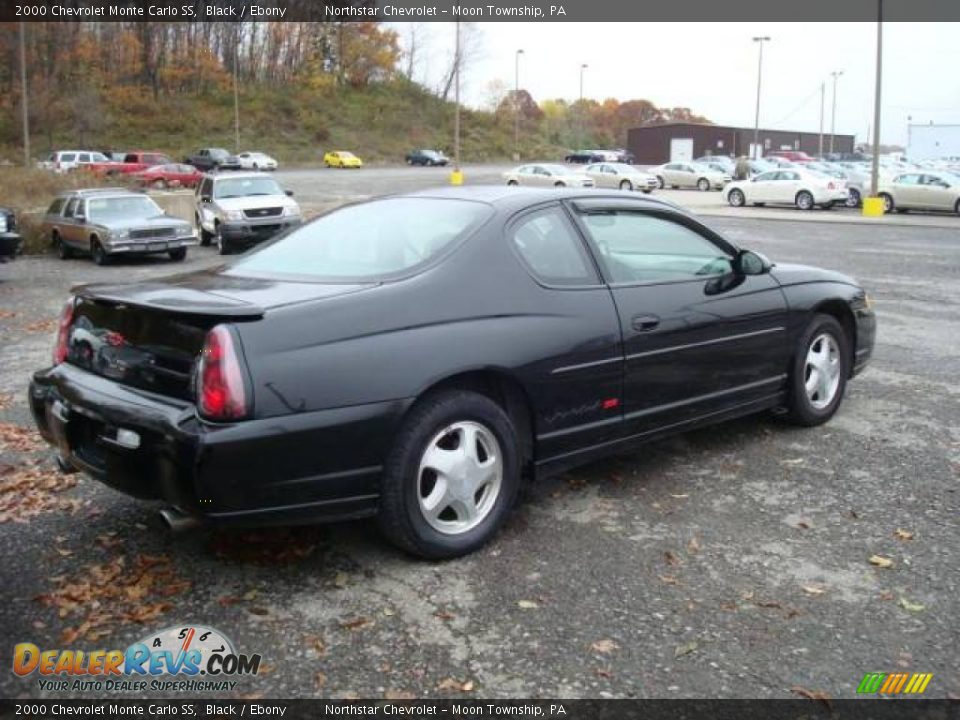 2000 Chevrolet Monte Carlo SS Black / Ebony Photo #3