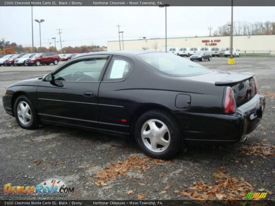 2000 Chevrolet Monte Carlo SS Black / Ebony Photo #4