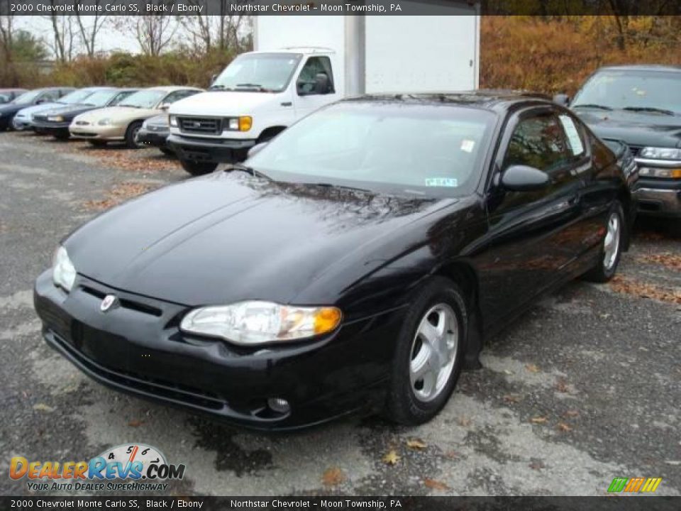 2000 Chevrolet Monte Carlo SS Black / Ebony Photo #6