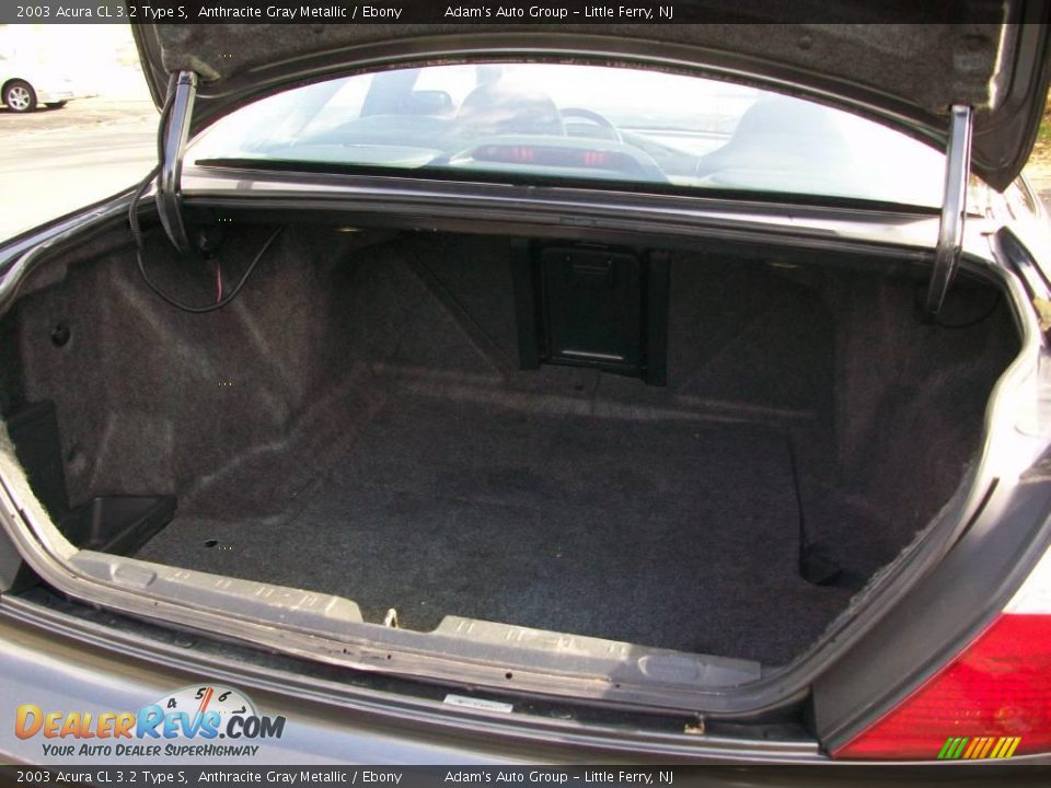 2003 Acura CL 3.2 Type S Anthracite Gray Metallic / Ebony Photo #26