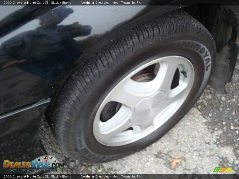 2000 Chevrolet Monte Carlo SS Black / Ebony Photo #7