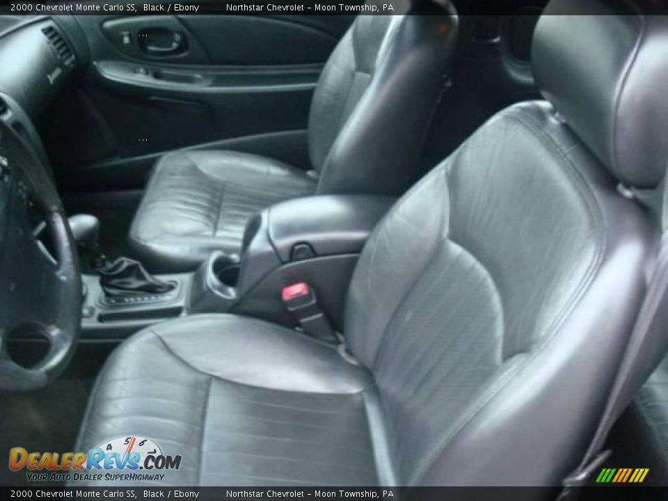 2000 Chevrolet Monte Carlo SS Black / Ebony Photo #8